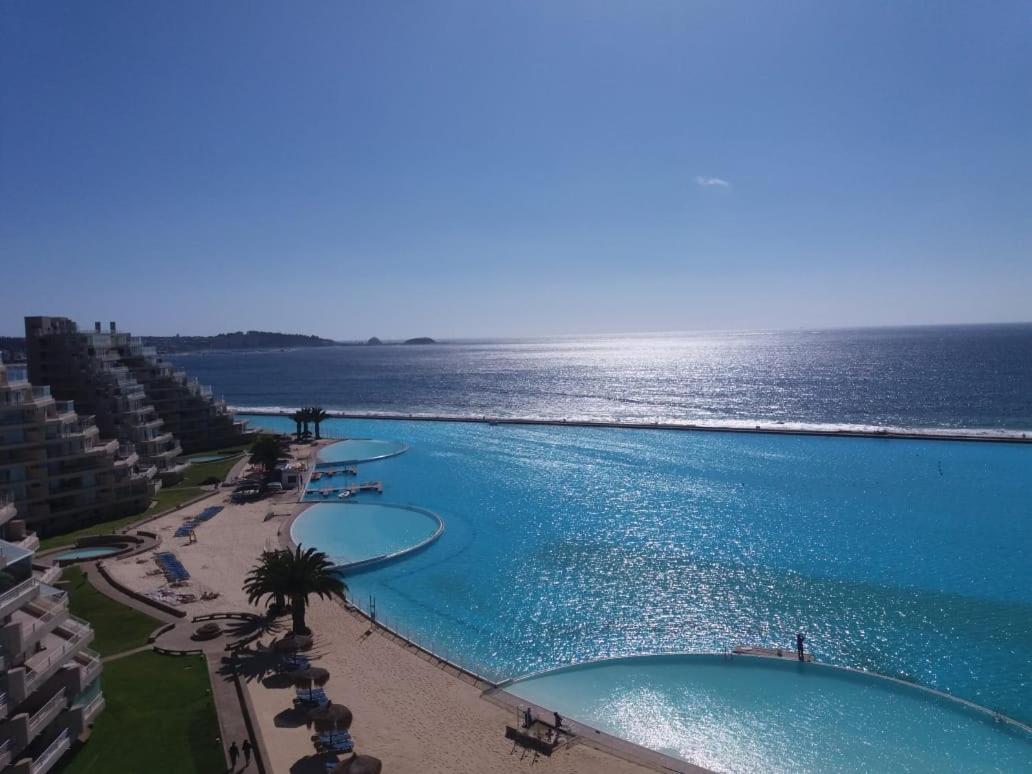 Ferienwohnung San Alfonso Del Mar-Precioso Departamento Y Vista Algarrobo Exterior foto